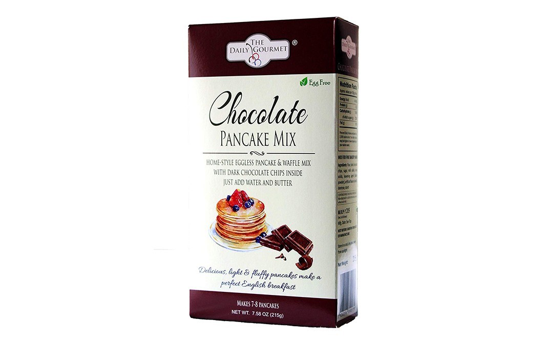The Daily Gourmet Chocolate Pancake Mix Eggless   Pack  215 grams